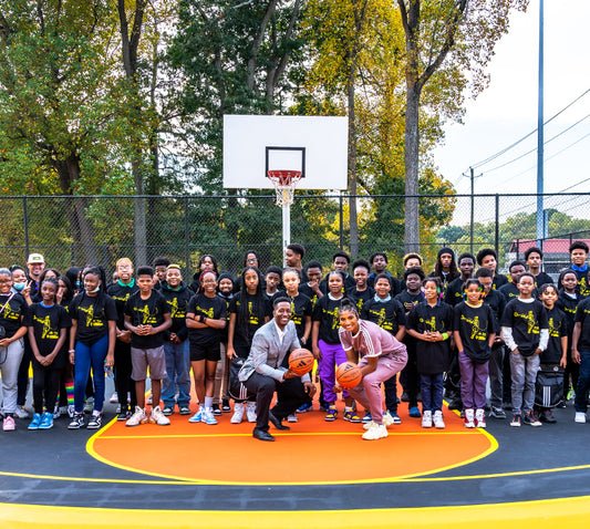 Honey Stinger, Angel McCoughtry & Project Backboard work together to revamp Atlanta basketball court