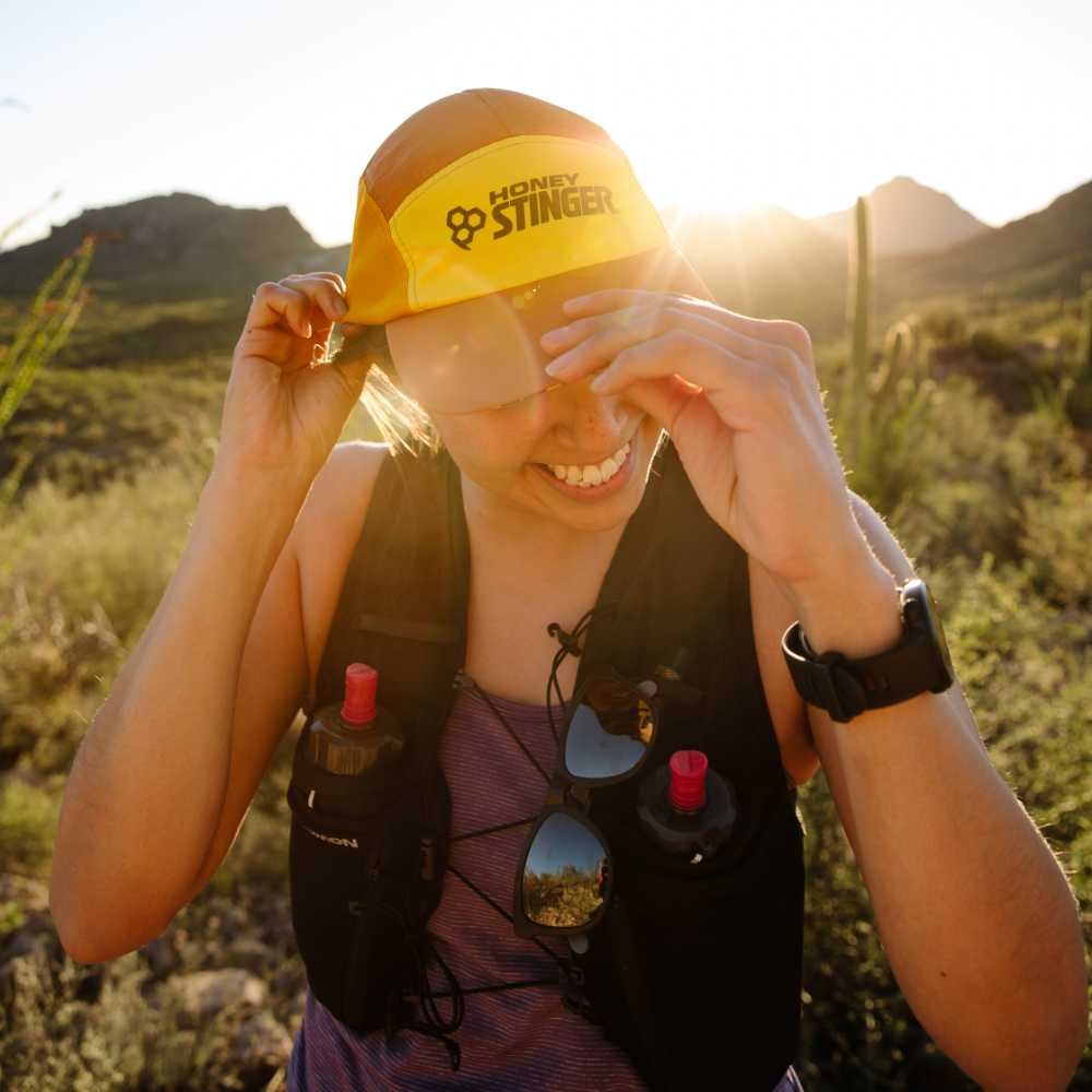 Run Hat in Gold